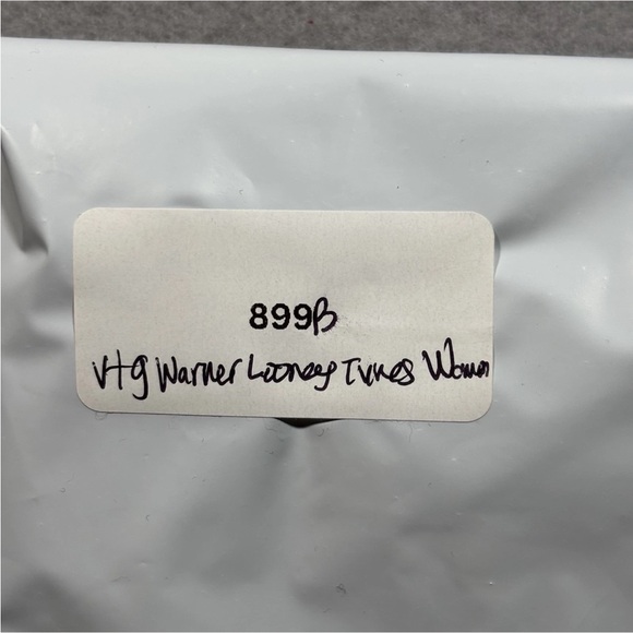 Vintage 1998 Looney Tunes Cropped Shirt Women’s Large White Sylvester And Tweet - Picture 13 of 13